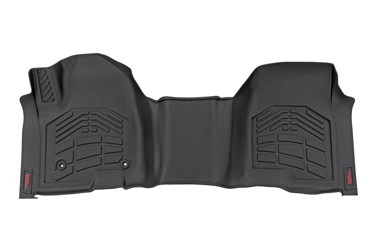 Sure-Fit Floor Mats | Front Over Hump | Crew | Chevy/GMC 1500/2500HD/3500HD (19-25 & Classic) | SM2165