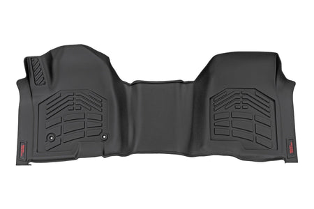 Sure-Fit Floor Mats | Front Over Hump | Crew | Chevy/GMC 1500/2500HD/3500HD (19-25 & Classic) | SM2165