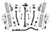 Rough Country | 3.5 Inch Lift Kit | Adj Lower | FR D/S | M1R | Jeep Wrangler Unlimited Rubicon (18-23) | 69144