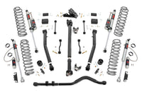 Rough Country | 3.5 Inch Lift Kit | Adj Lower | FR D/S | M1R | Jeep Wrangler Unlimited Rubicon (18-23) | 69144