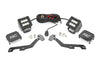 LED Light Kit | Ditch Mount | 2" Black Pair | Flood | Ram 1500 2WD/4WD (19-25) | 82291
