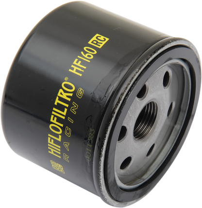 HIFLOFILTRO Racing Oil Filter - Black HF160RC