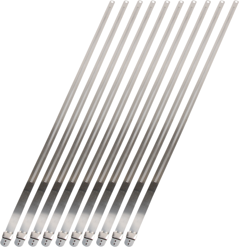 DEI Positive Locking Ties - 1/2" x 20" - Stainless Steel 010213