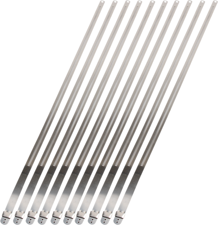 DEI Positive Locking Ties - 1/2" x 20" - Stainless Steel 010213