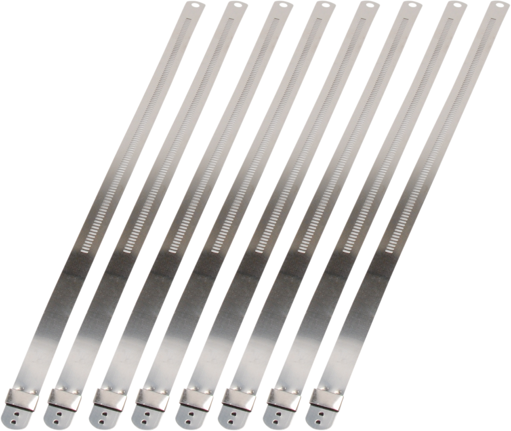 DEI Positive Locking Ties - 1/2" x 9" - Stainless Steel 010211