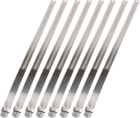 DEI Positive Locking Ties - 1/2" x 9" - Stainless Steel 010211