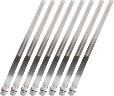 DEI Positive Locking Ties - 1/2" x 9" - Stainless Steel 010211