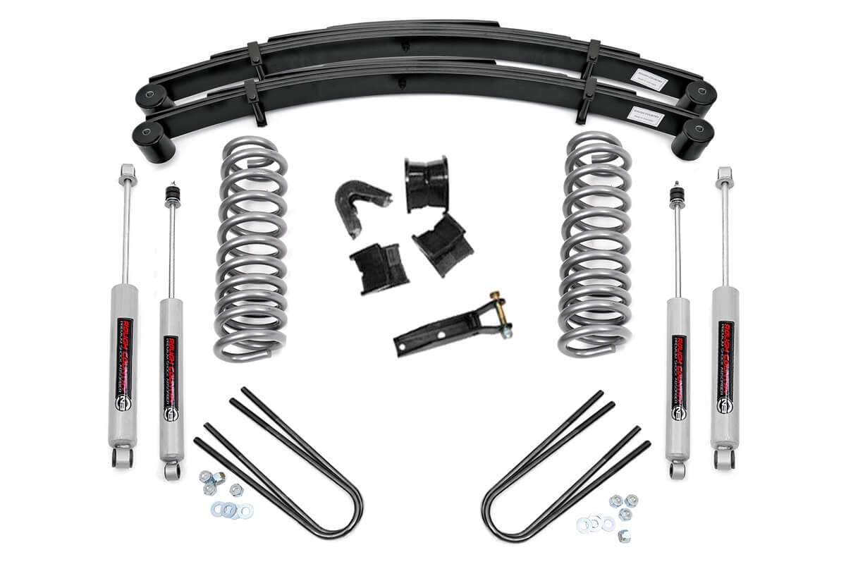 4 Inch Lift Kit | Rear Springs | Ford F-100/F-150 4WD (1977-1979) | 500-77-79.20