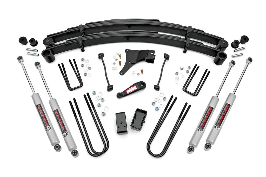 4 Inch Lift Kit | Rear Blocks | Ford F-250/F-350 Super Duty 4WD (1999) | 49430