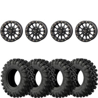 Frontline 223 beadlock Matte Black on EFX MotoRavage XL