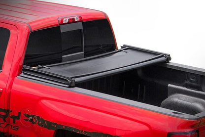 Rough Country | Soft Tri-Fold Bed Cover | 6'7" Bed | Chevy/GMC 1500 (00-06 & Classic) | 41288650A