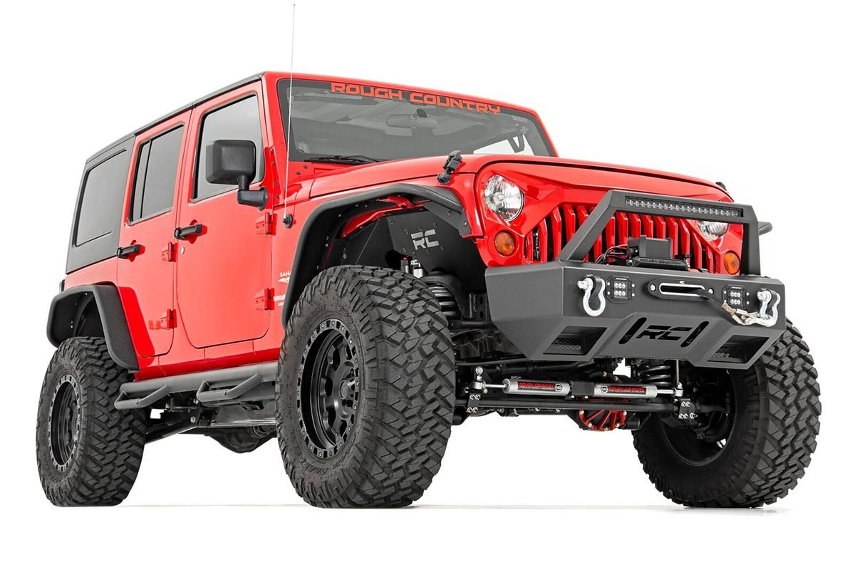 N3 Steering Stabilizer | Dual | 2-8 Inch Lift | Jeep Wrangler JK/Wrangler Unlimited (07-18) | 8734930