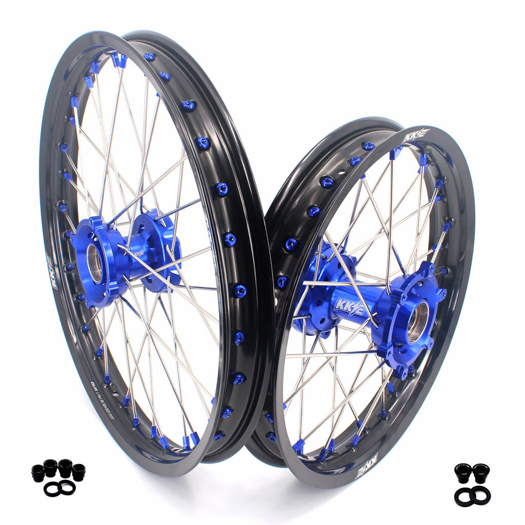 KKE 19 & 16 CNC Hub Kid's Big Wheels Rims For KTM SX85 2021-2024 Husqvarna TC85 2021-2024