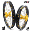 KKE 17/14 RM80 1993-2001 RM85 2002-2025 For SUZUKI Kid's Small Wheels Rims Gold Nipples