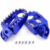 KKE CNC Footpegs for KTM SX SX-F XC  XC-F EXC EXC-F 2001-2015 Orange/Blue/Black/Silver