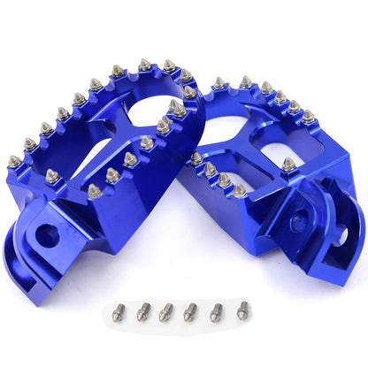KKE CNC Footpegs for KTM SX SX-F XC  XC-F EXC EXC-F 2001-2015 Orange/Blue/Black/Silver