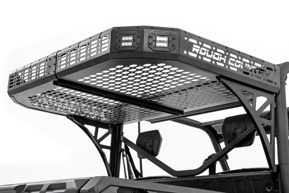 Cargo Rack | Dual 2" Black LED Pairs | Flush Mount | Can-Am Defender HD 5/HD 8/HD 9/HD 10 | 97027