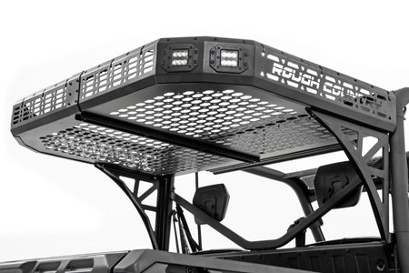 Cargo Rack | Dual 2" Black LED Pairs | Flush Mount | Can-Am Defender HD 5/HD 8/HD 9/HD 10 | 97027