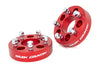 1.5 Inch Wheel Spacers| 5x4.5 | Red | Jeep Cherokee XJ/Comanche MJ/Wrangler TJ  | 1090RED