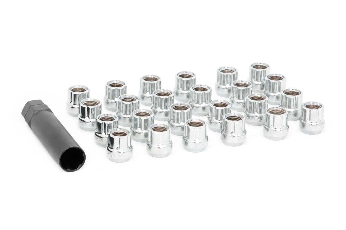 Lug Nut Set | 1/2x20 | 24 Qty | Chrome | Open End | 122024CHOE