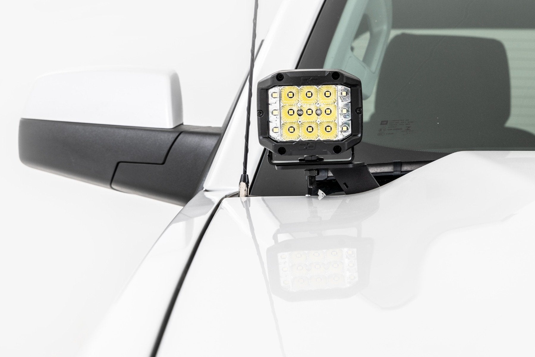 LED Ditch Light Kit | 2in Black Pair | Spot | Chevy/GMC 1500 (14-18 & Classic) | 71052