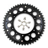 KKE 44T/48T/49T/50T/51T Black Sprocket For SUZUKI RMZ250 RMZ450 DRZ400S DRZ400SM