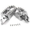 KKE CNC Aluminum Footpegs for HONDA/KAWASAKI Red/Blue/Green/Black/Silver