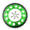KKE 44T/48T/49T/50T/51T Green Blue Rear Billet Sprocket For KAWASAKI