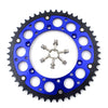 KKE 44T/48T/49T/50T/51T Green Blue Rear Billet Sprocket For KAWASAKI