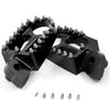 KKE BILLET CNC FOOTPEGS FOR YAMAHA YZ85 YZ125 YZ250 YZ426F YZ450F WR250F WR450F BLUE BLACK SILVER OPTIONAL