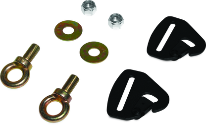 DragonFire Racing Quick-Release Snap Hook Harness Tab Kits- 2in