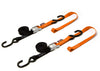 Tie Down Cam S Hook Soft Tye 1"X6' Black/Ktmorange Pair