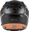 Of 77 Open Face Reform Helmet Matte Black/Copper/Silver Sm
