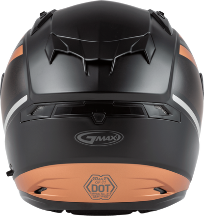 Of 77 Open Face Reform Helmet Matte Black/Copper/Silver Sm