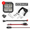 20w Rgb Pod Lights Flood Beam Pr