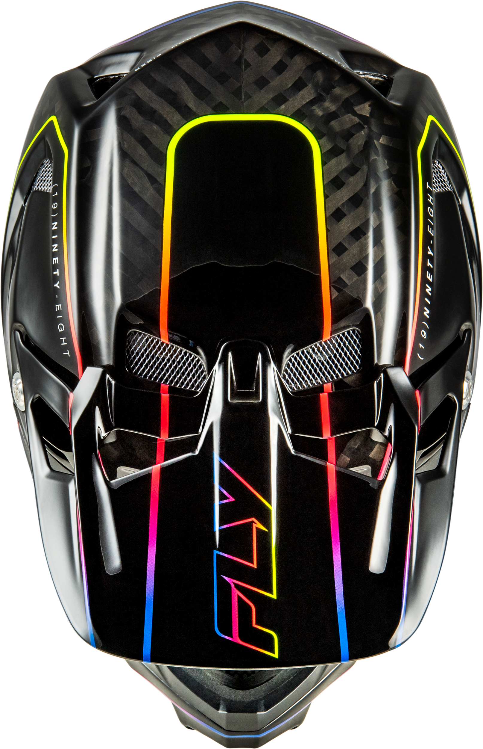Werx R Flow Carbon Helmet Black Carbon/Black/Multi Xs