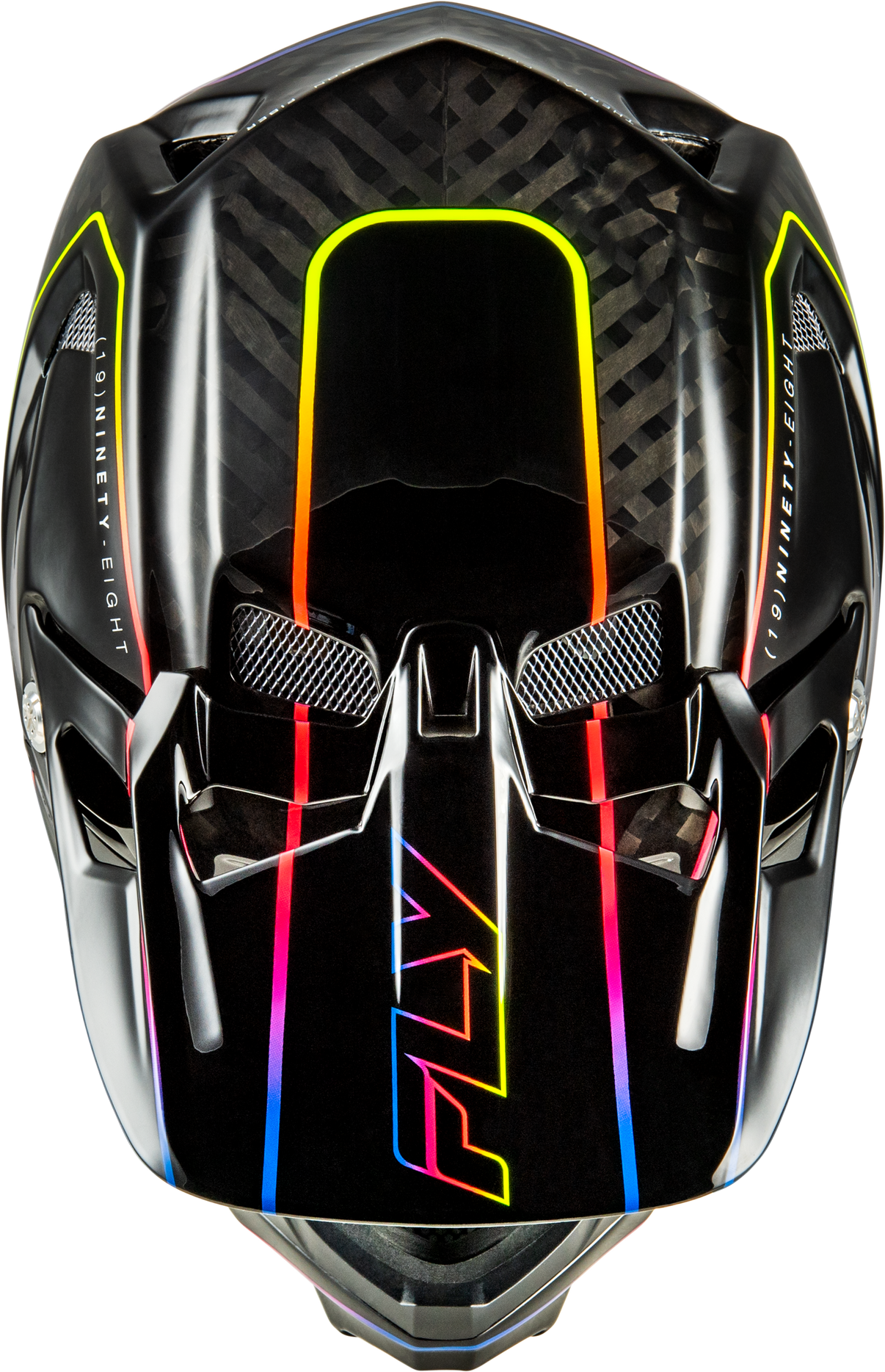 Werx R Flow Carbon Helmet Black Carbon/Black/Multi Sm