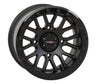 System 3 SB9 Matte Black 15x9 +10mm Maxxis Bighorn 2 kit