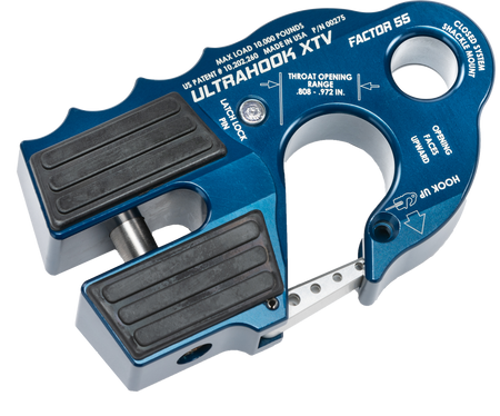 Ultrahook Xtv Winch Shackle Mount Blue