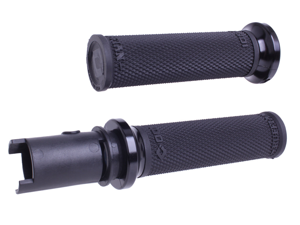 Lock On Ruffian Grips Black/Black Cvo `23 24