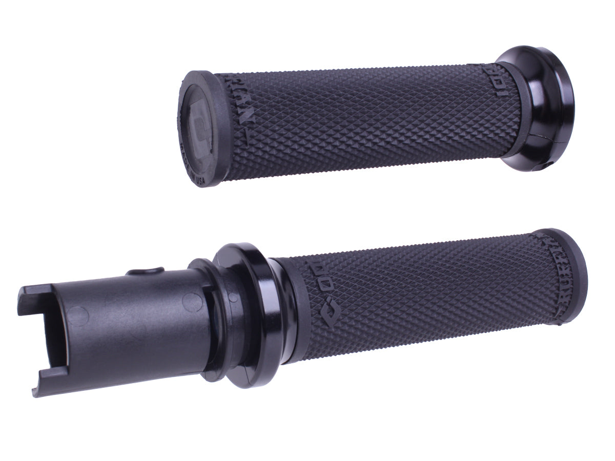 Lock On Ruffian Grips Black/Black Cvo `23 24
