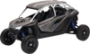 1:18 Scale Polaris Rzr Pro R4 Matte Heavy Metal