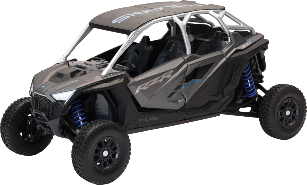 1:18 Scale Polaris Rzr Pro R4 Matte Heavy Metal