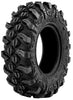 Raceline Mamba 12x7 +10mm offset Sedona Buck Snort tire kit