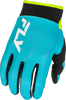 Youth F 16 Gloves Aqua/Black/White Ym