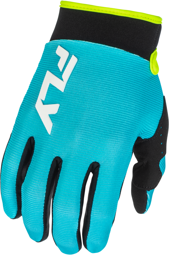 F 16 Gloves Aqua/Black/White Lg