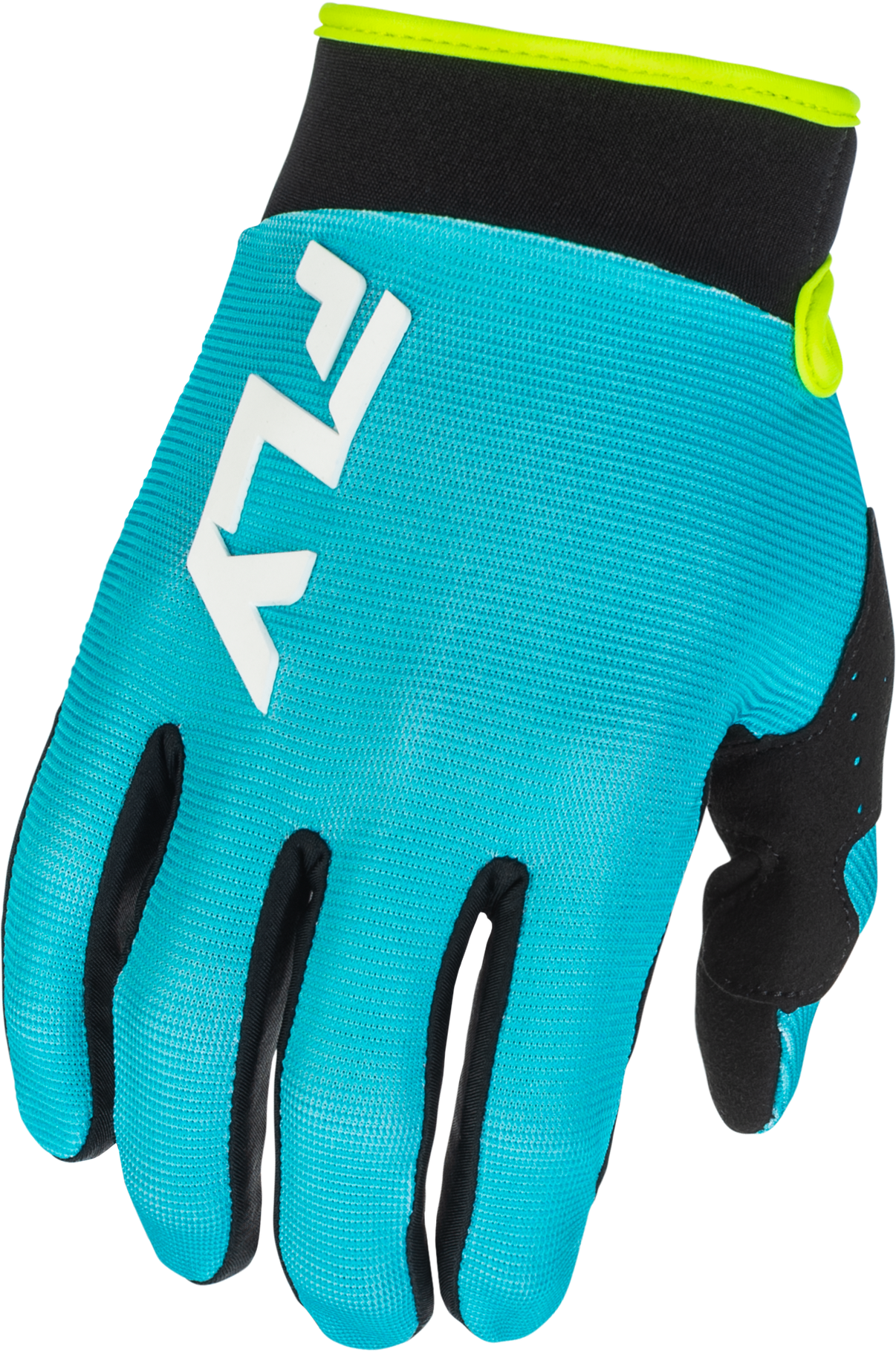 F 16 Gloves Aqua/Black/White Lg