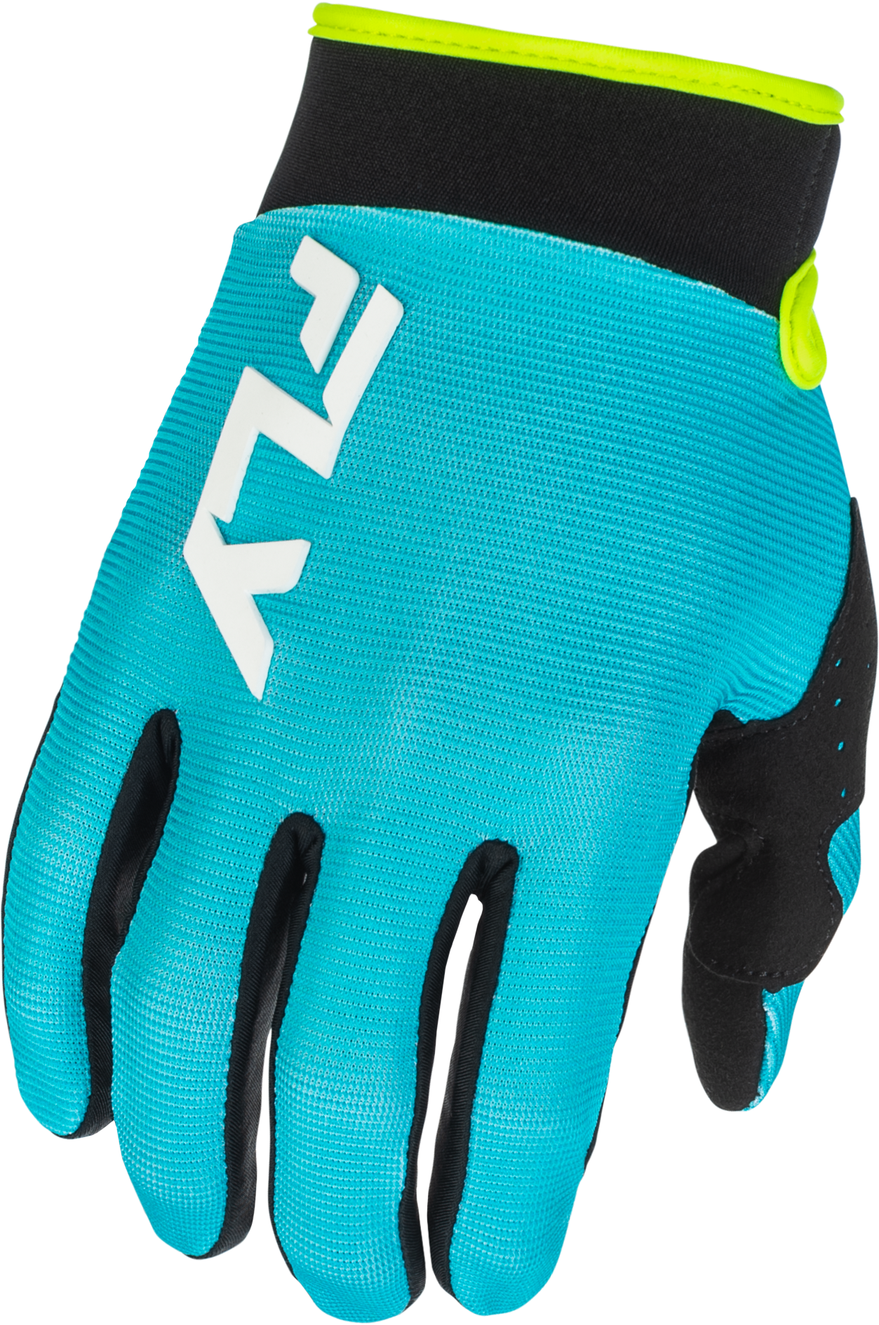 F 16 Gloves Aqua/Black/White Lg
