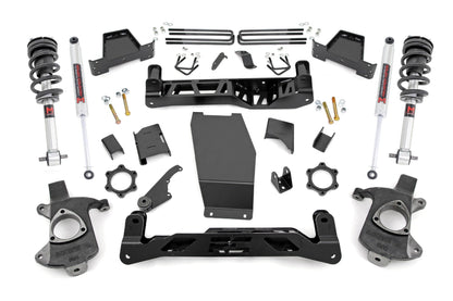 6 Inch Lift Kit | Cast Steel | M1 Struts/M1 | Chevy/GMC 1500 (14-18 & Classic) | 22641