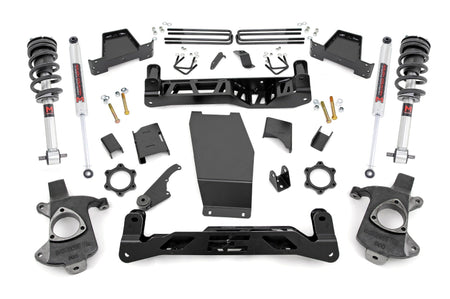 6 Inch Lift Kit | Cast Steel | M1 Struts/M1 | Chevy/GMC 1500 (14-18 & Classic) | 22641